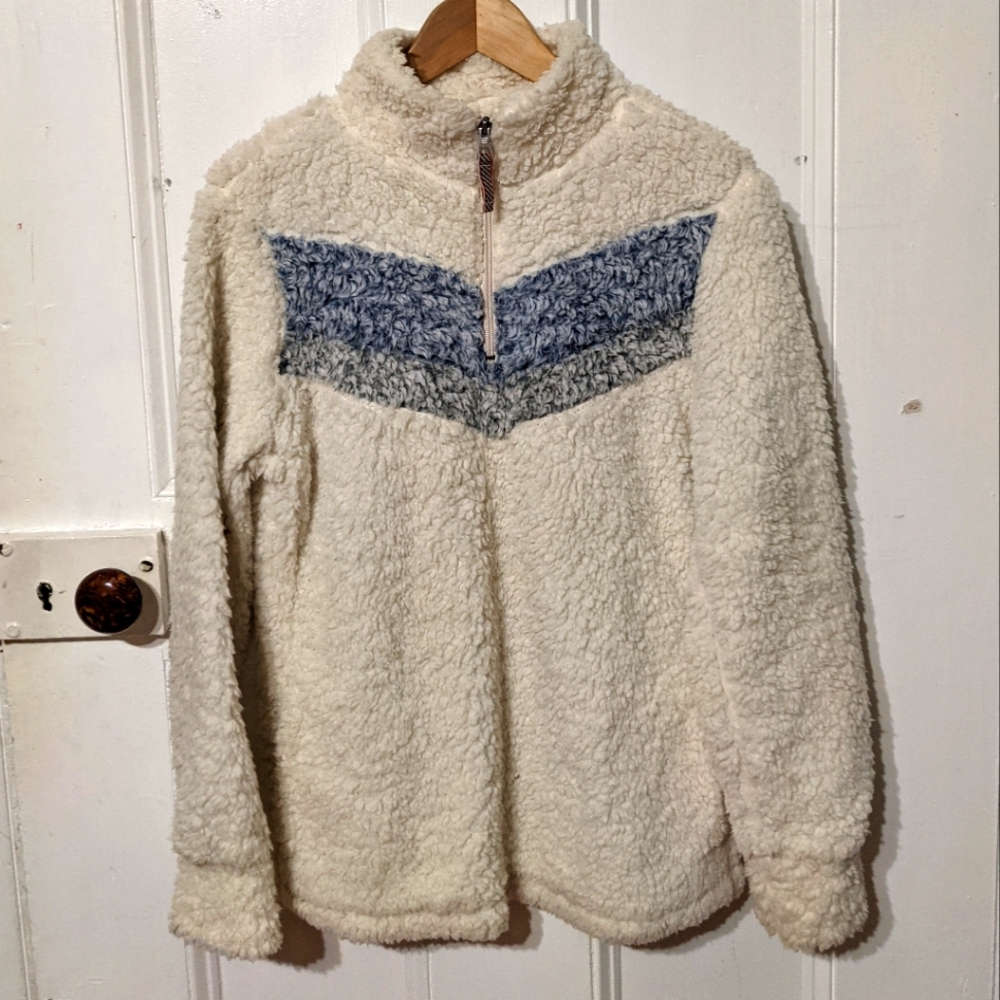 (Weatherproof Vintage) Faux Fur Zip Collar Jacket